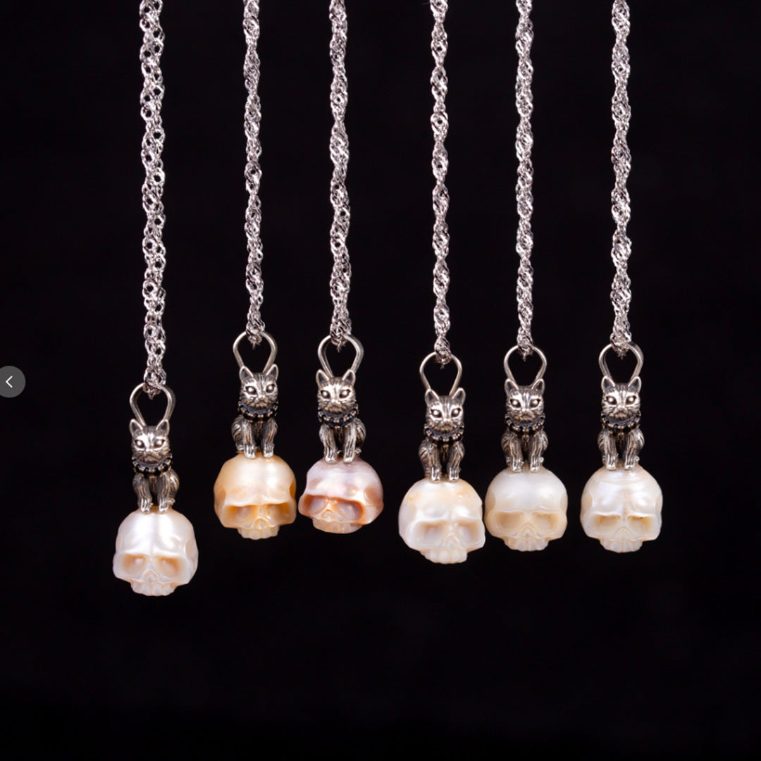 Beyond the Classic Cat Necklace: Why Pearl Skull Pendants Feel Different