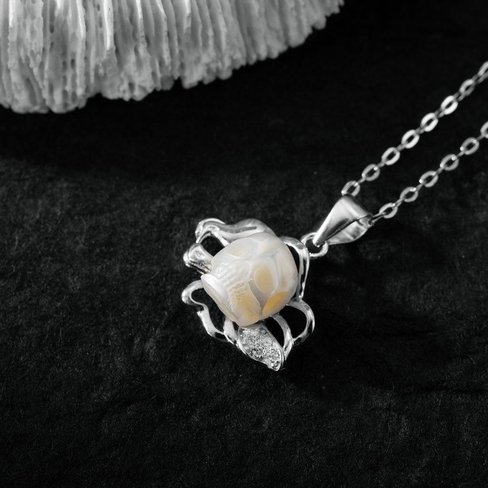 12 Zodiac Signs Leo Pearl Skull Necklace-Belle Juri