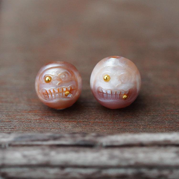 Belle Juri Pearl Bodhidharma Bead