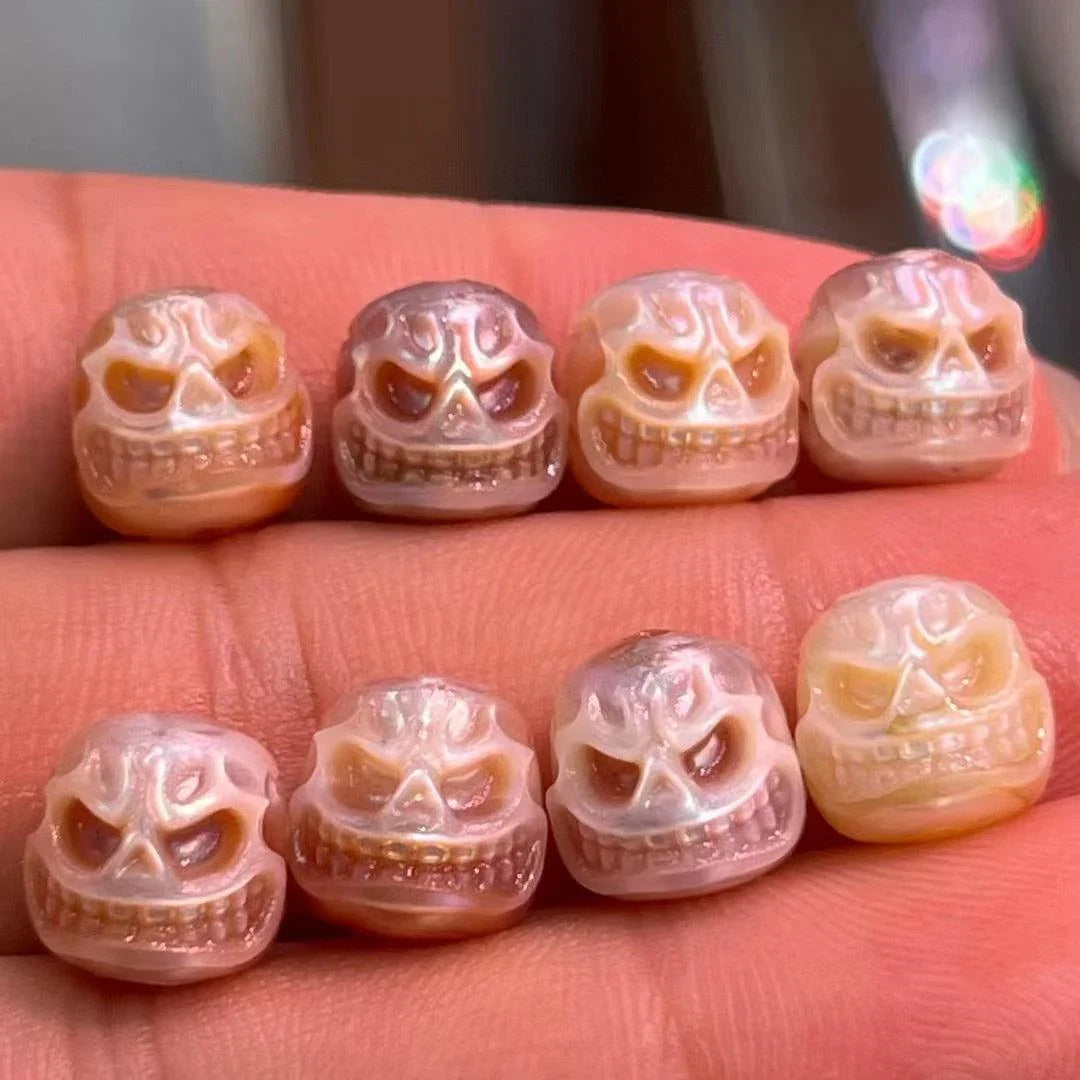 Belle Juri Natural Pearl Pumpking Bead
