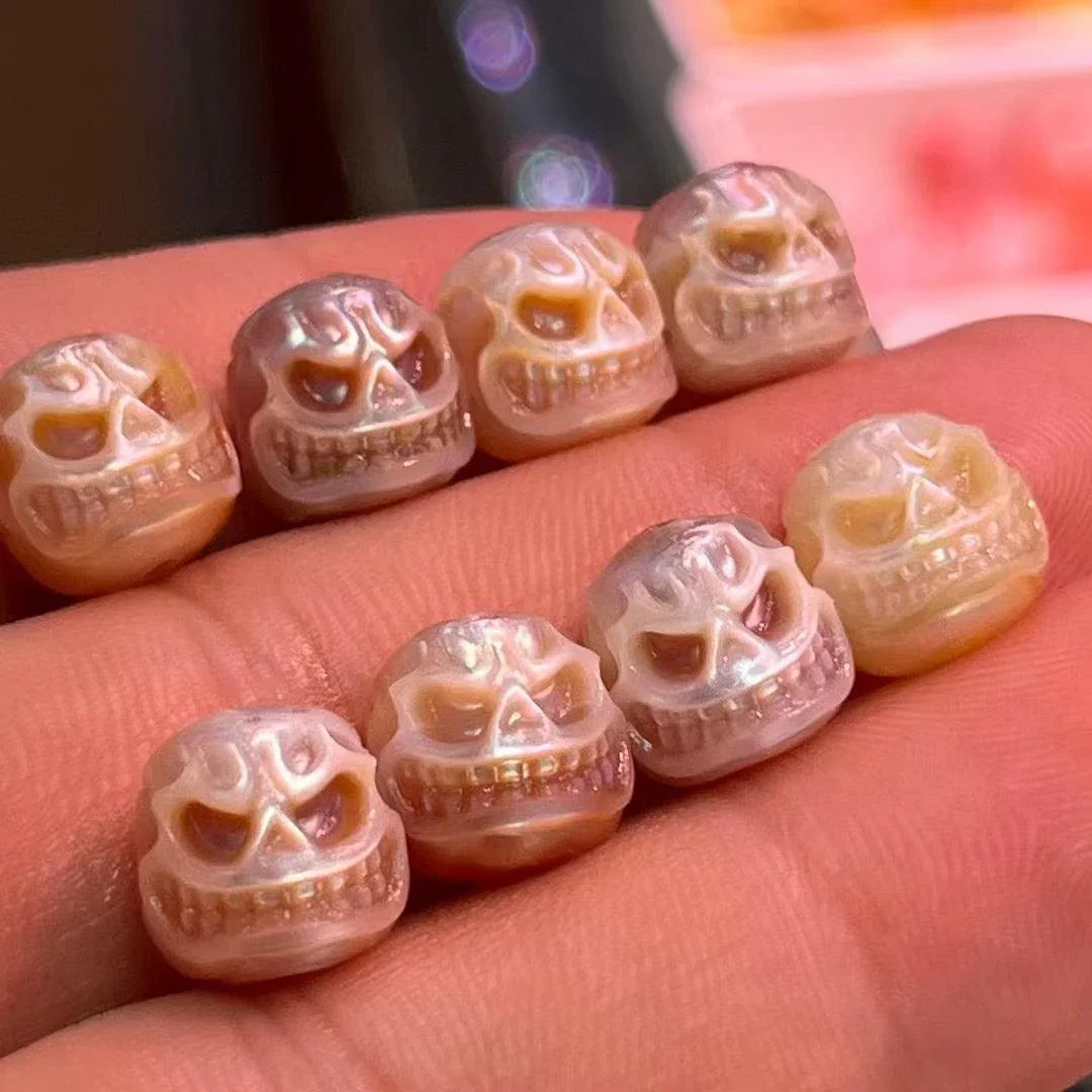 Belle Juri Natural Pearl Pumpking Bead