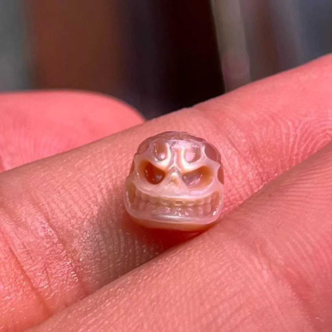 Belle Juri Natural Pearl Pumpking Bead