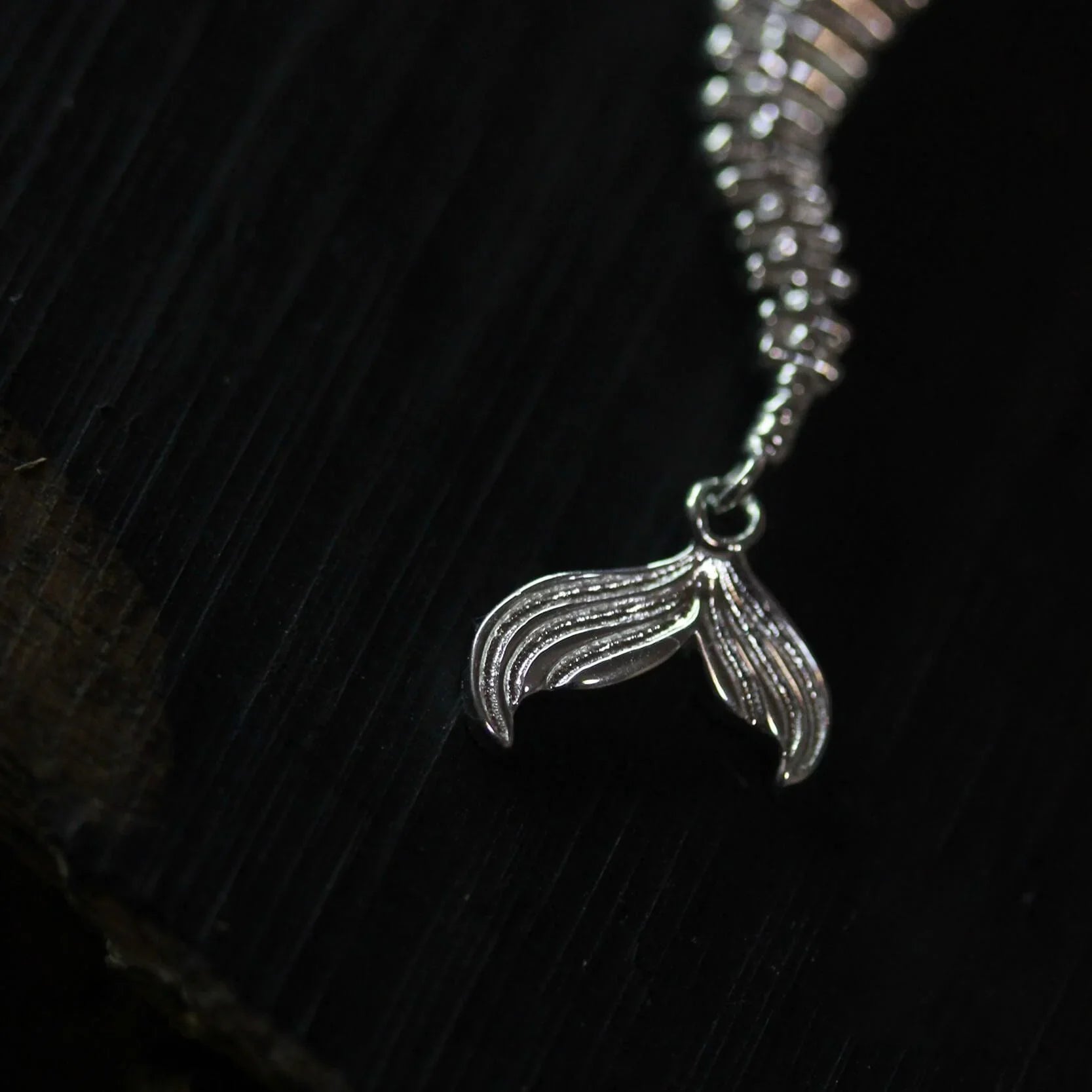 Belle Juri Mermaid Pearl Skull Necklace