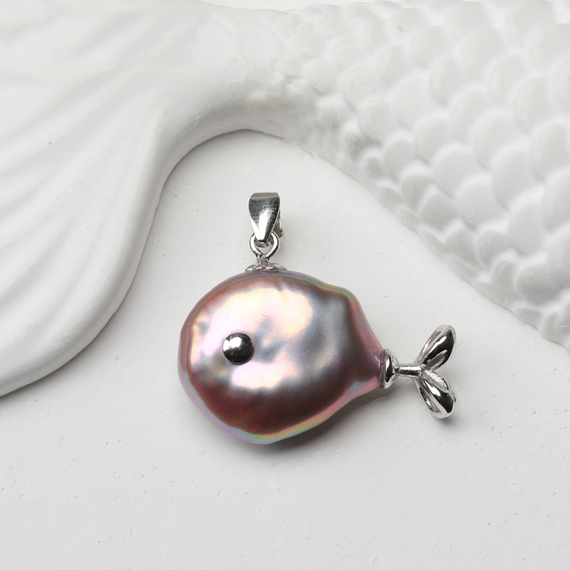 Baroque Pearl Fish Necklaces