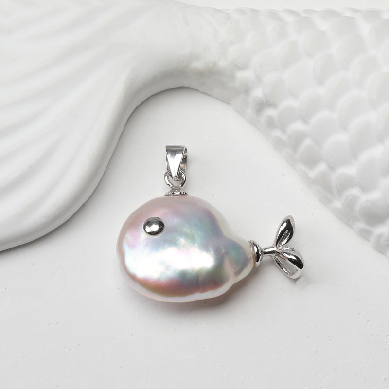 Baroque Pearl Fish Necklaces