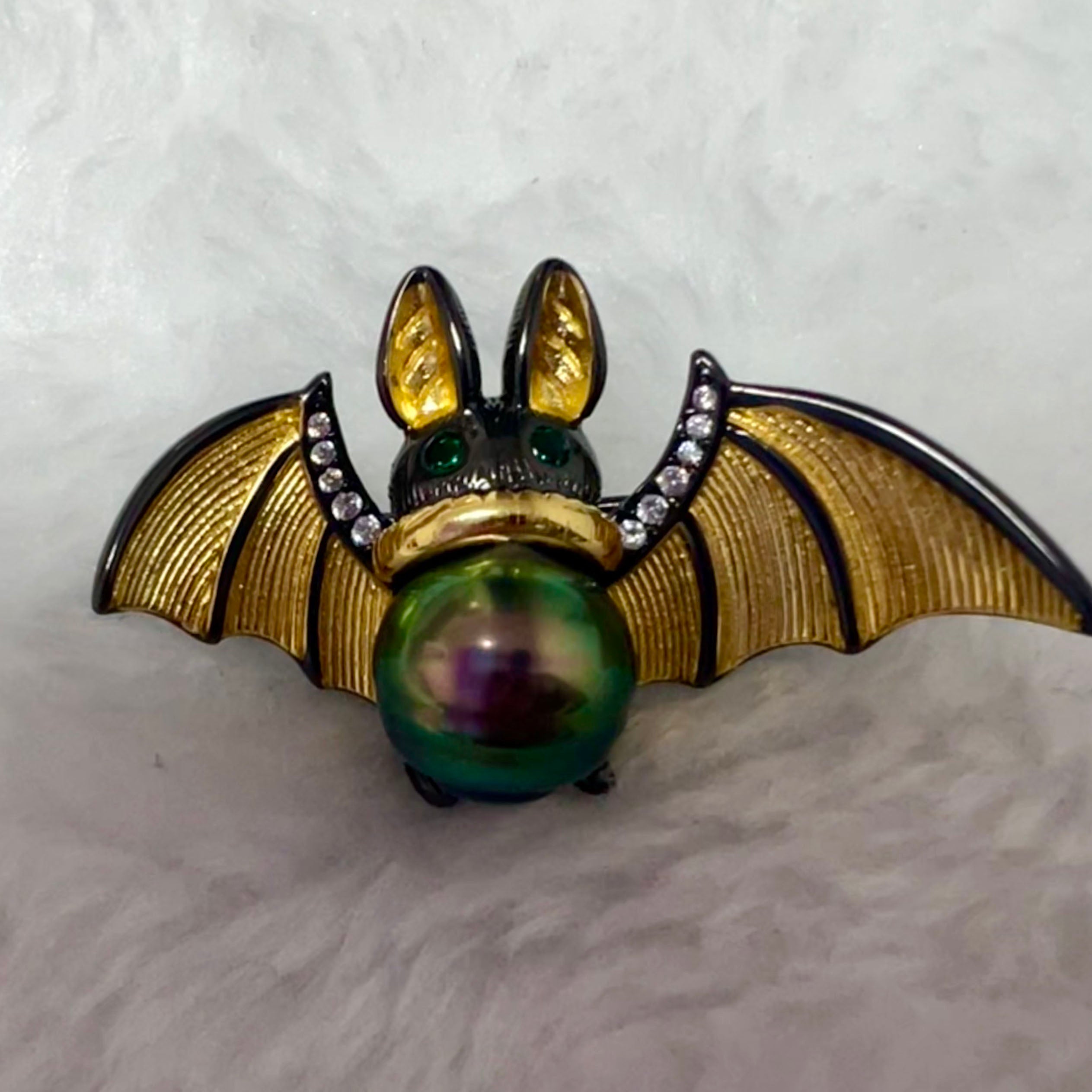 Bat Pendent de perles tahitiens