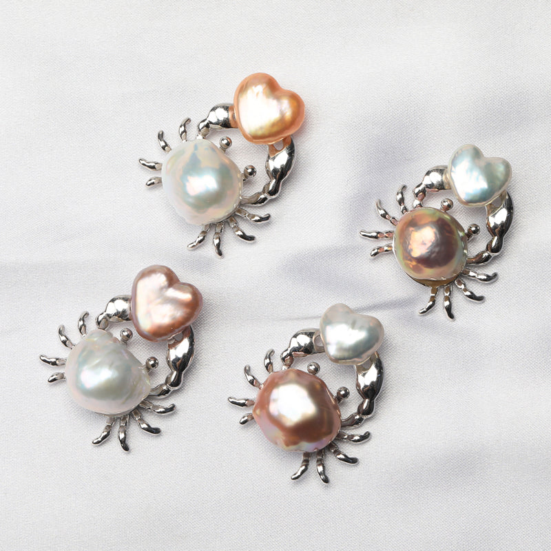 Crab Baroque Pearl Necklace