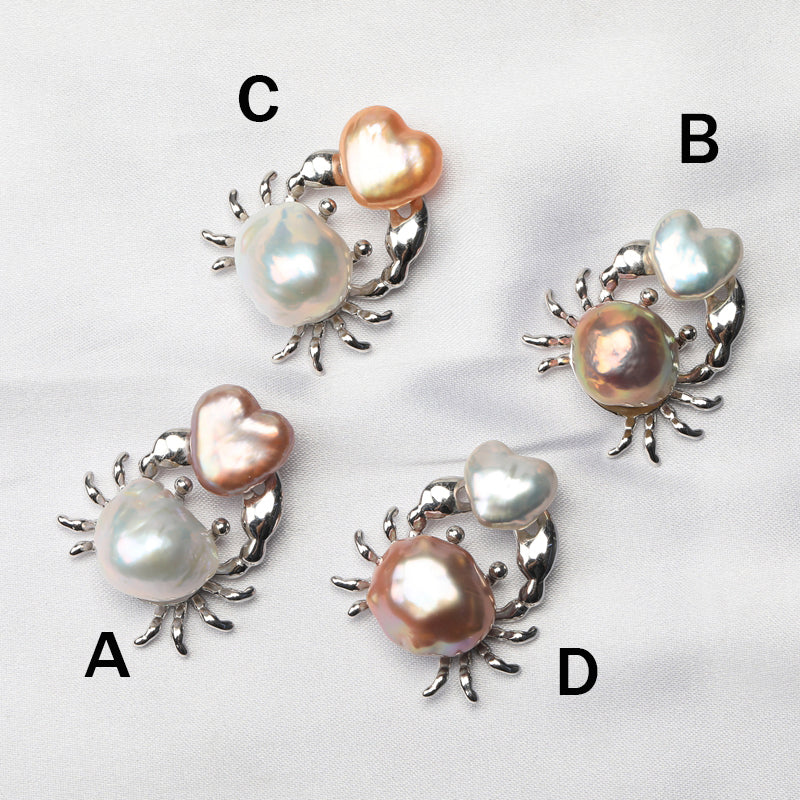 Crab Baroque Pearl Necklace