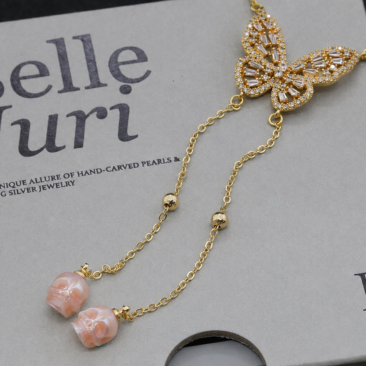 Collar colgante de Pearl Cz Cz Cz Cz Cz Cz Cz Camis