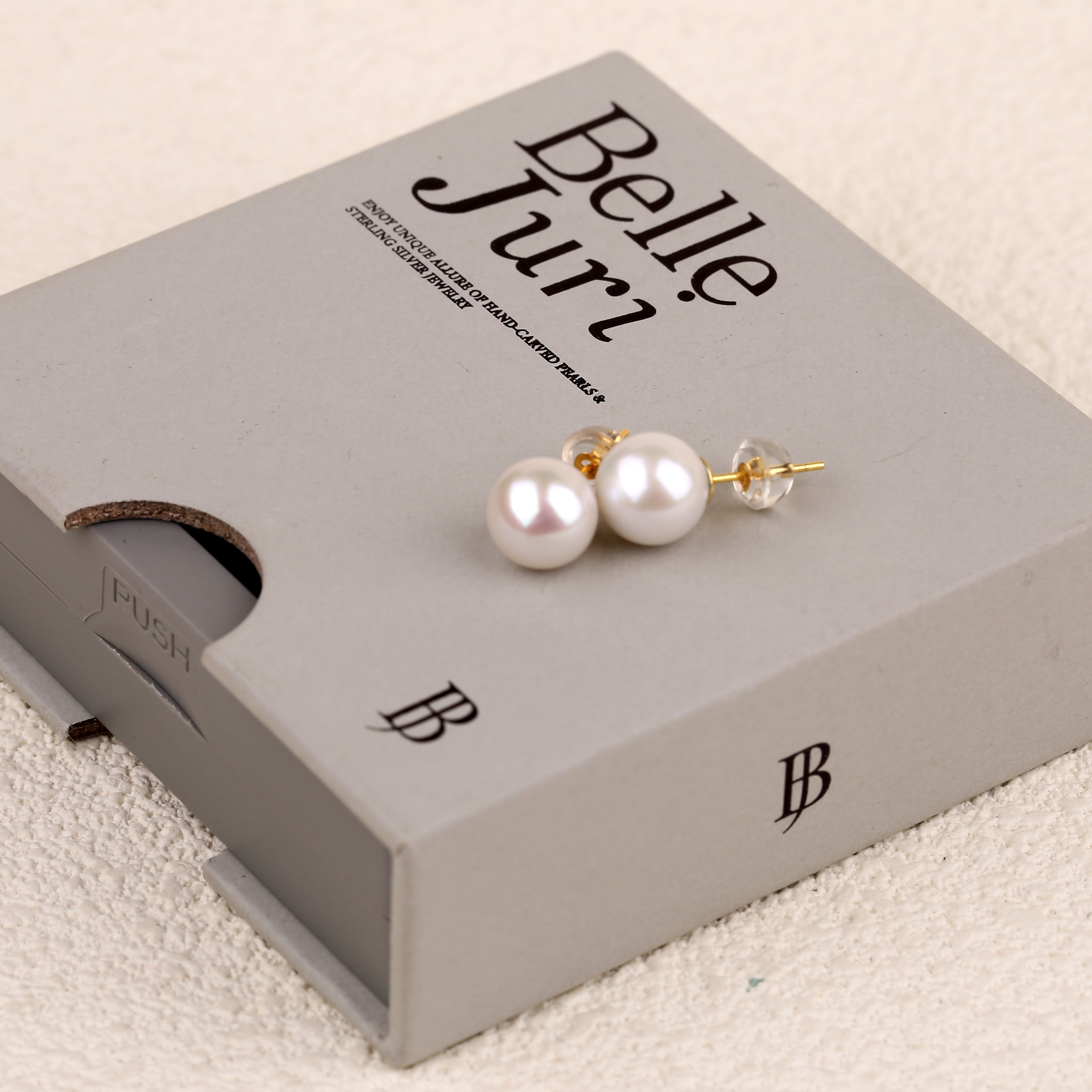 Minimalist Pearl Stud Earrings