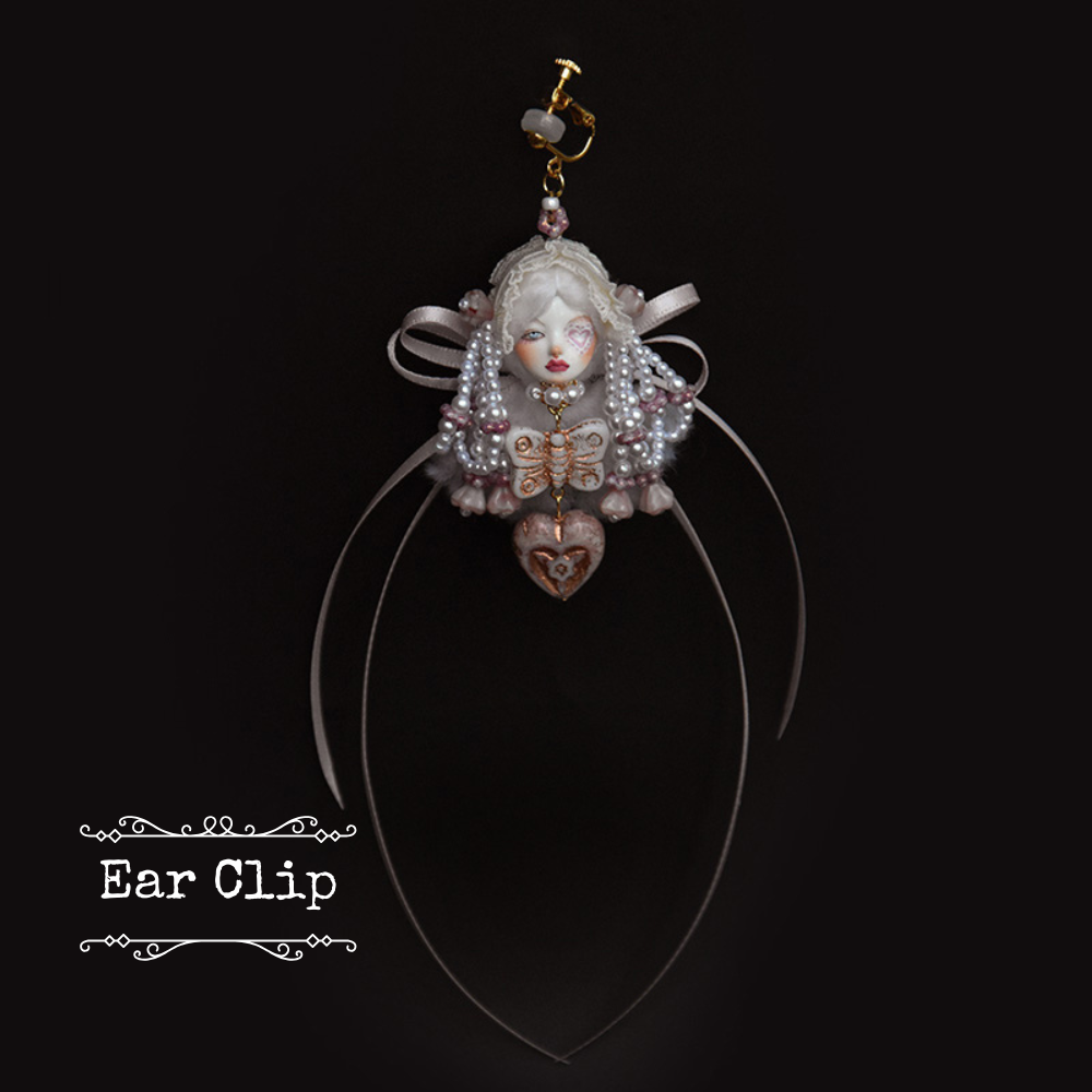 Original Handcrafted Lolita Doll Earrings