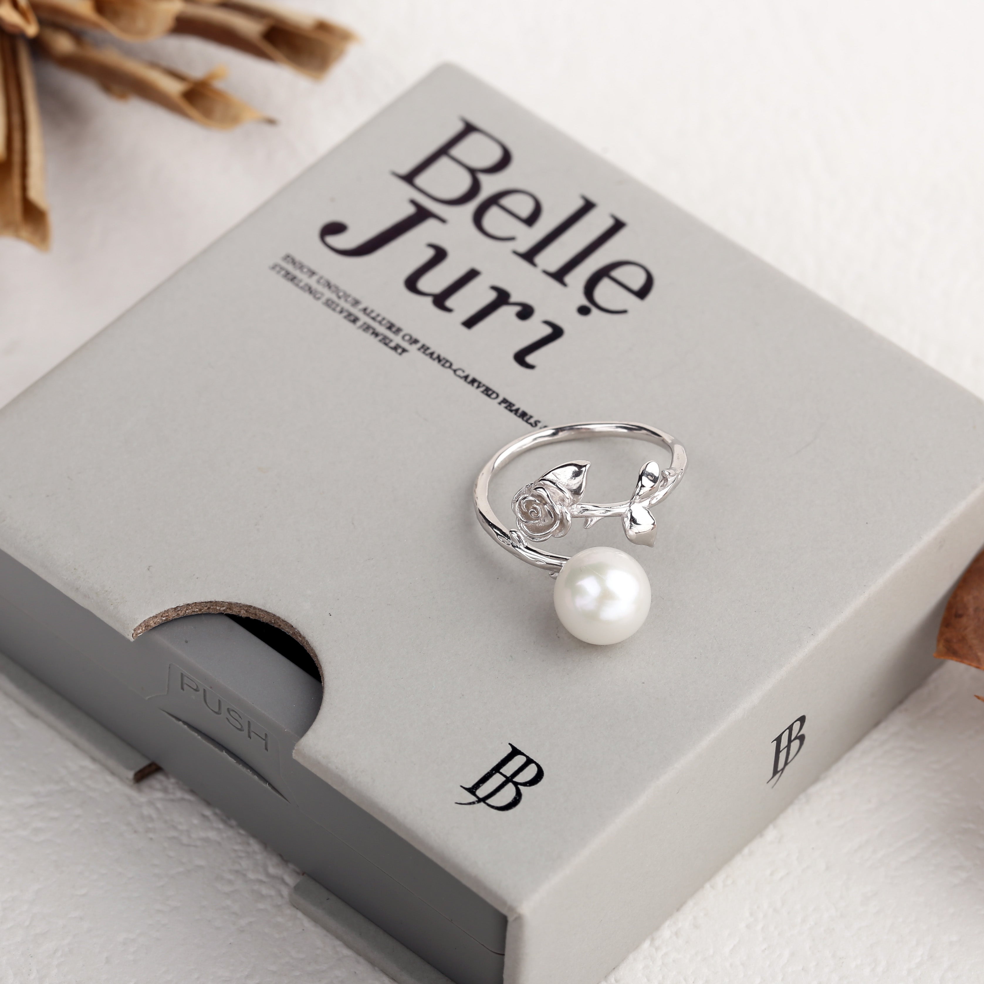 Rose Pearl Ring