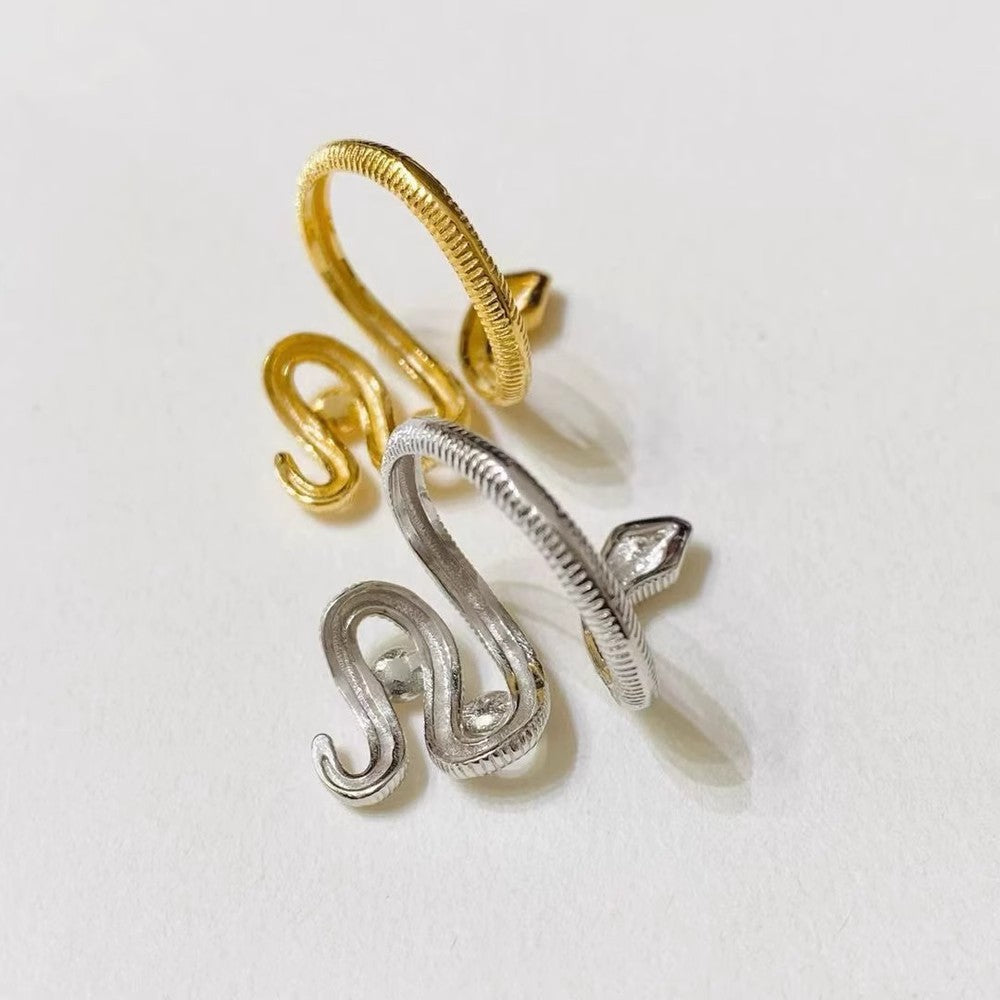 Serpentine Pearl Ring