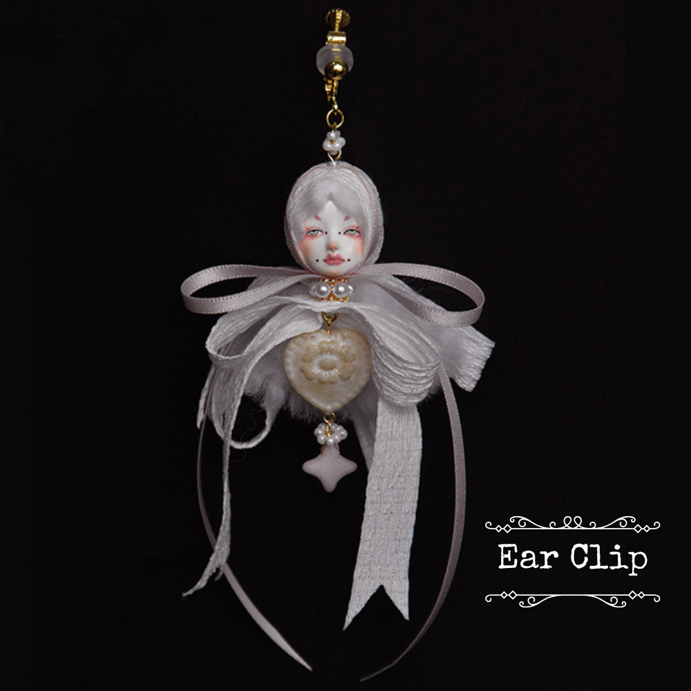 Vintage Lace Alice Doll Earrings