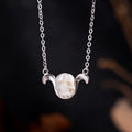 12 Signes du zodiaque Le collier de crâne de perle