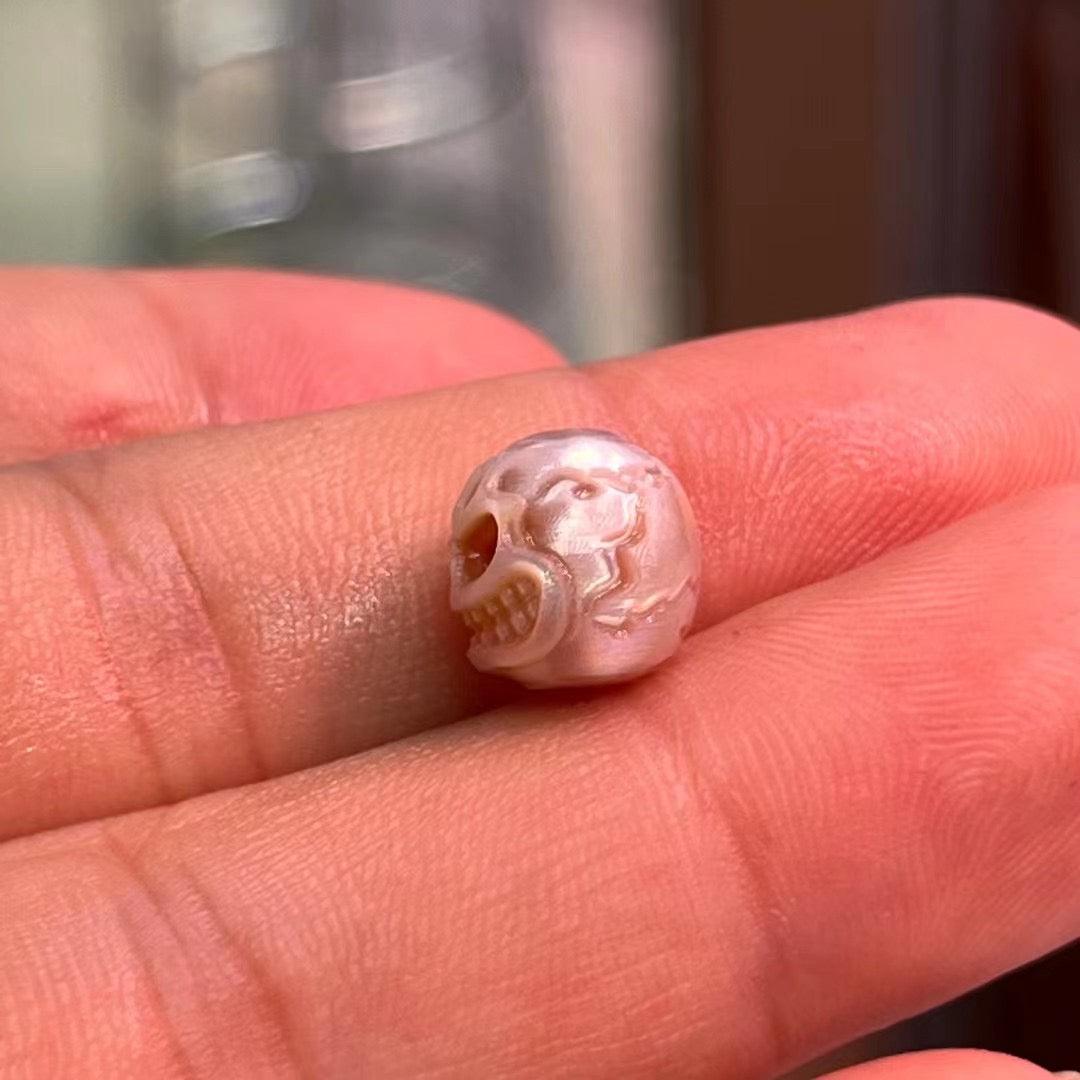 Belle Juri Natural Pearl Pumpking Bead