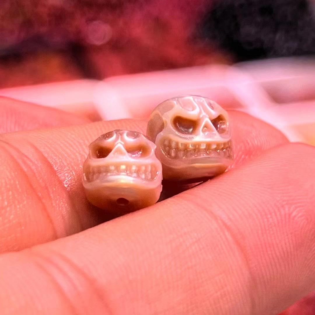 Belle Juri Natural Pearl Pumpking Bead