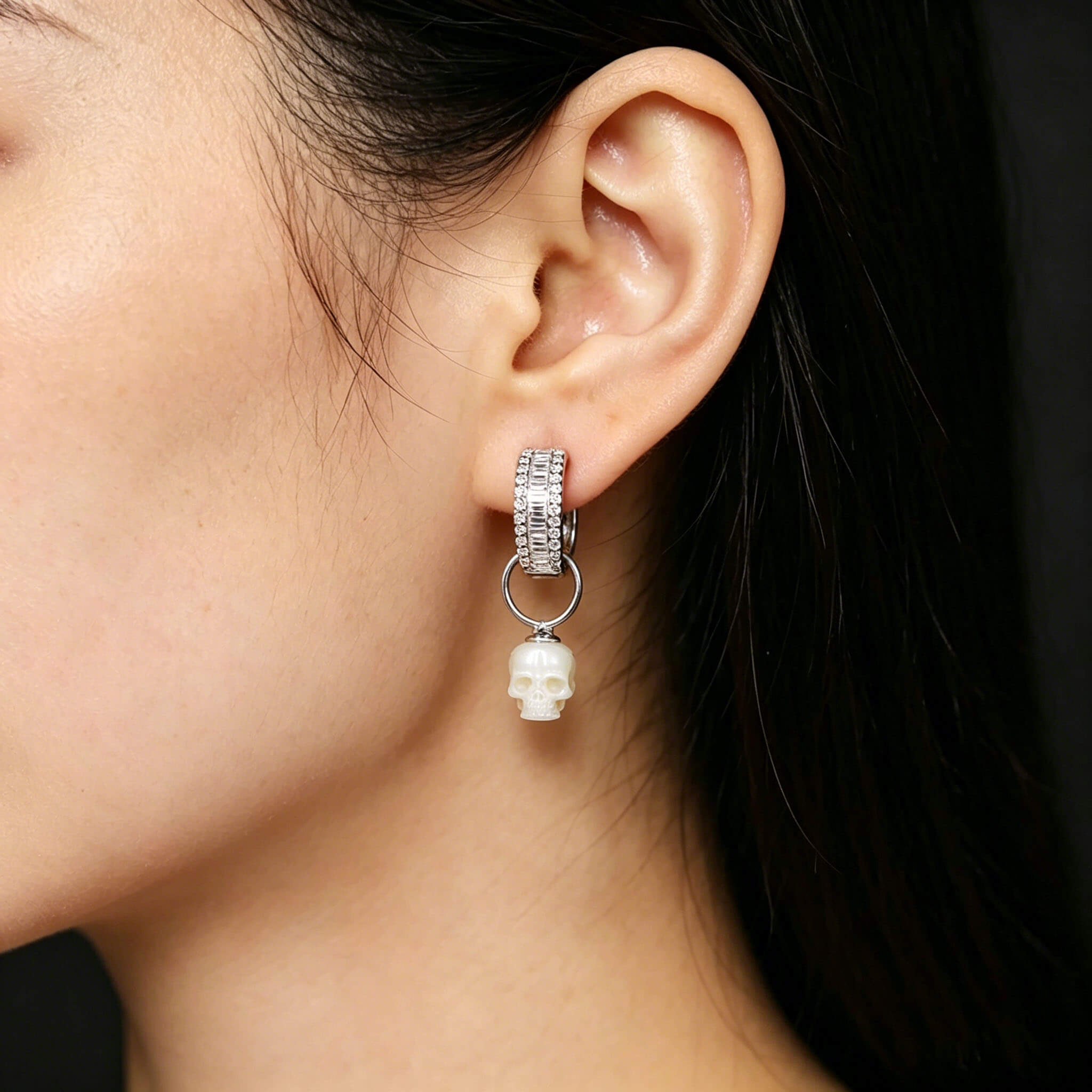 Pendientes de caída CZ CZ CZA CZ CZ PEAR DROP