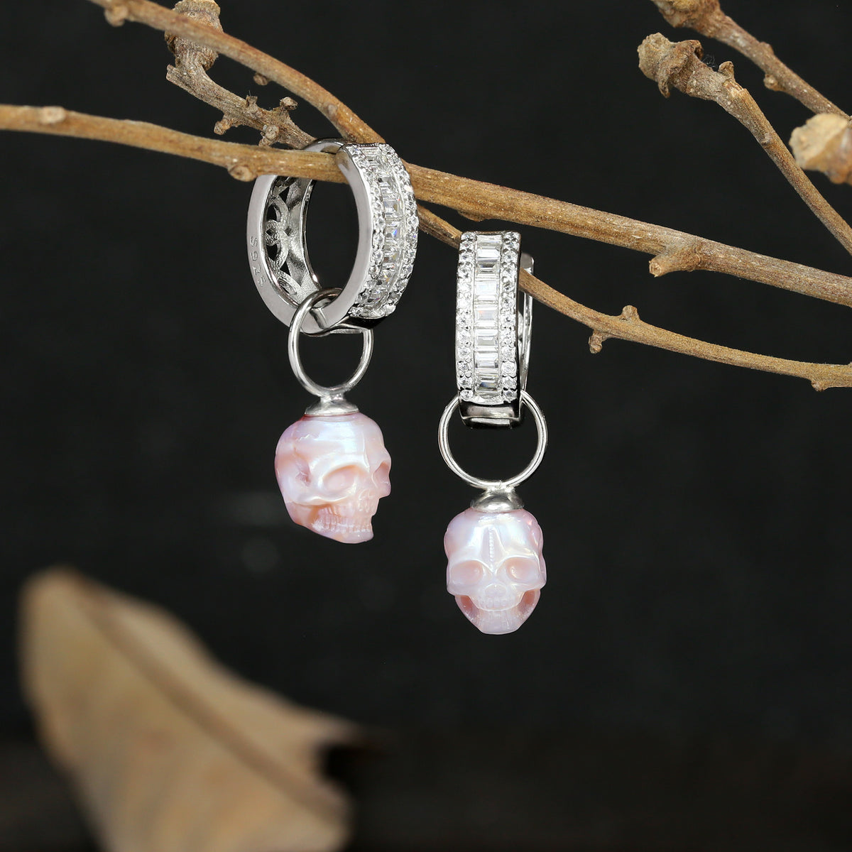 Pendientes de caída CZ CZ CZA CZ CZ PEAR DROP