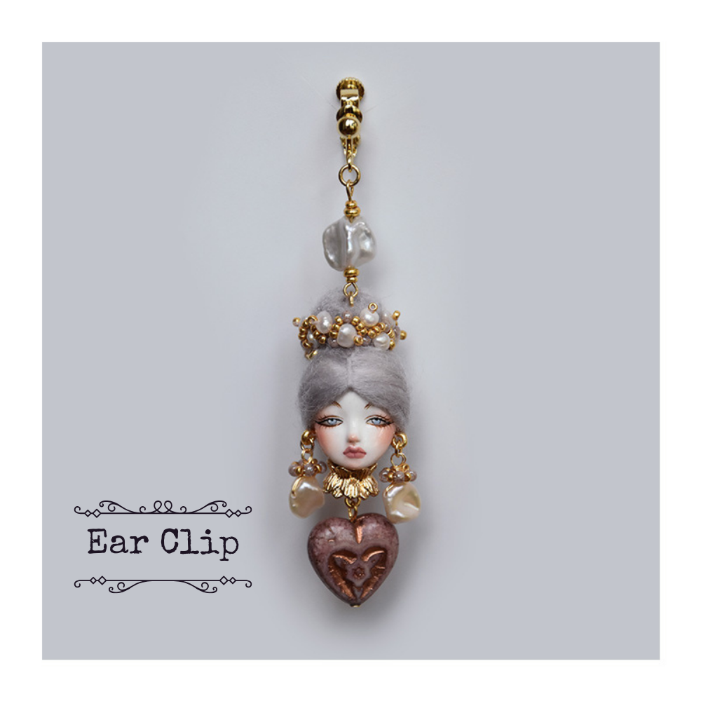 Enchanting Baroque Salomé Doll Earrings