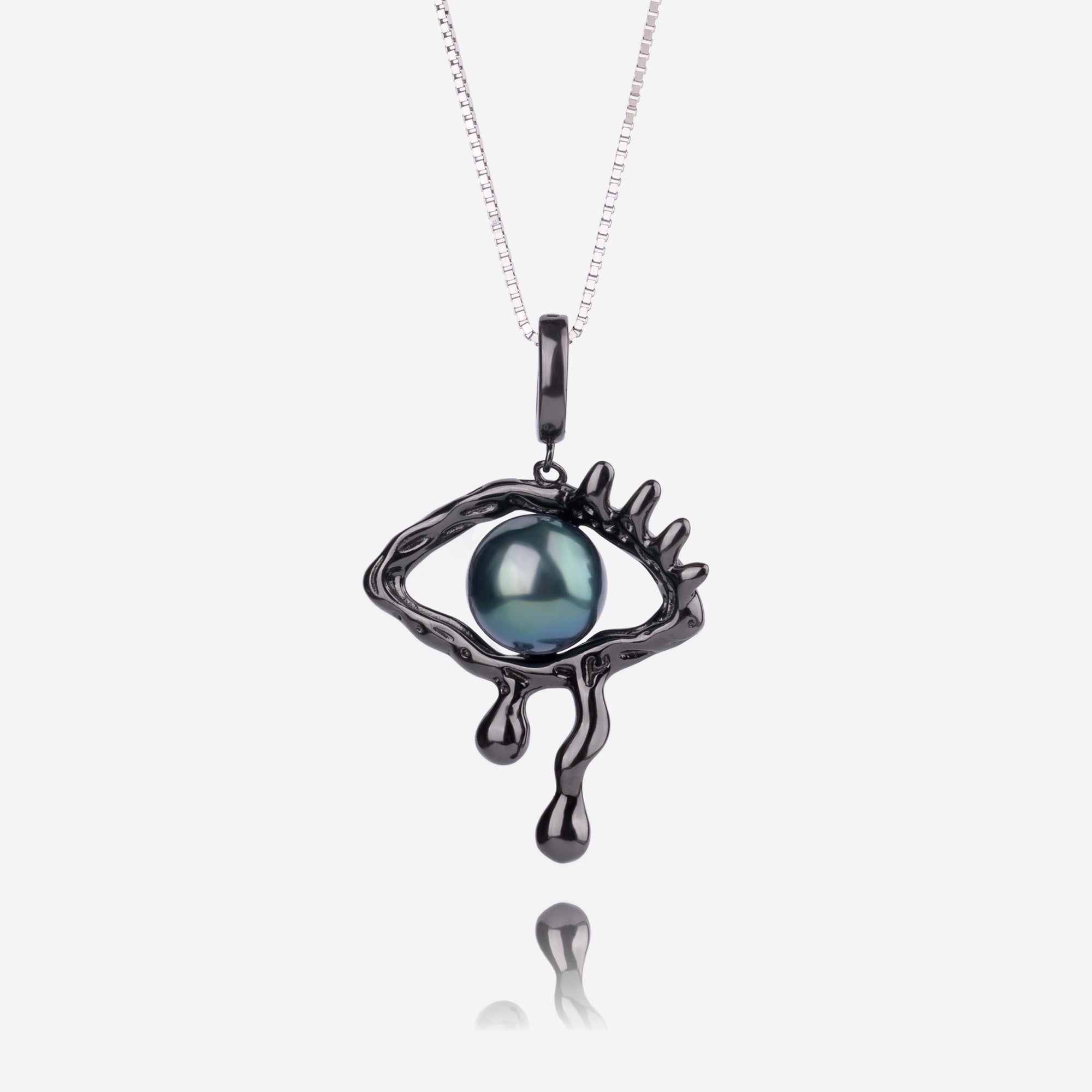 Evil Eye Protection Pearl Necklace