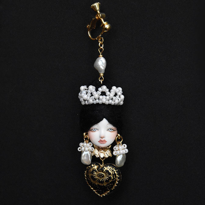 Handcrafted Baroque Style Cosette Doll Earrings