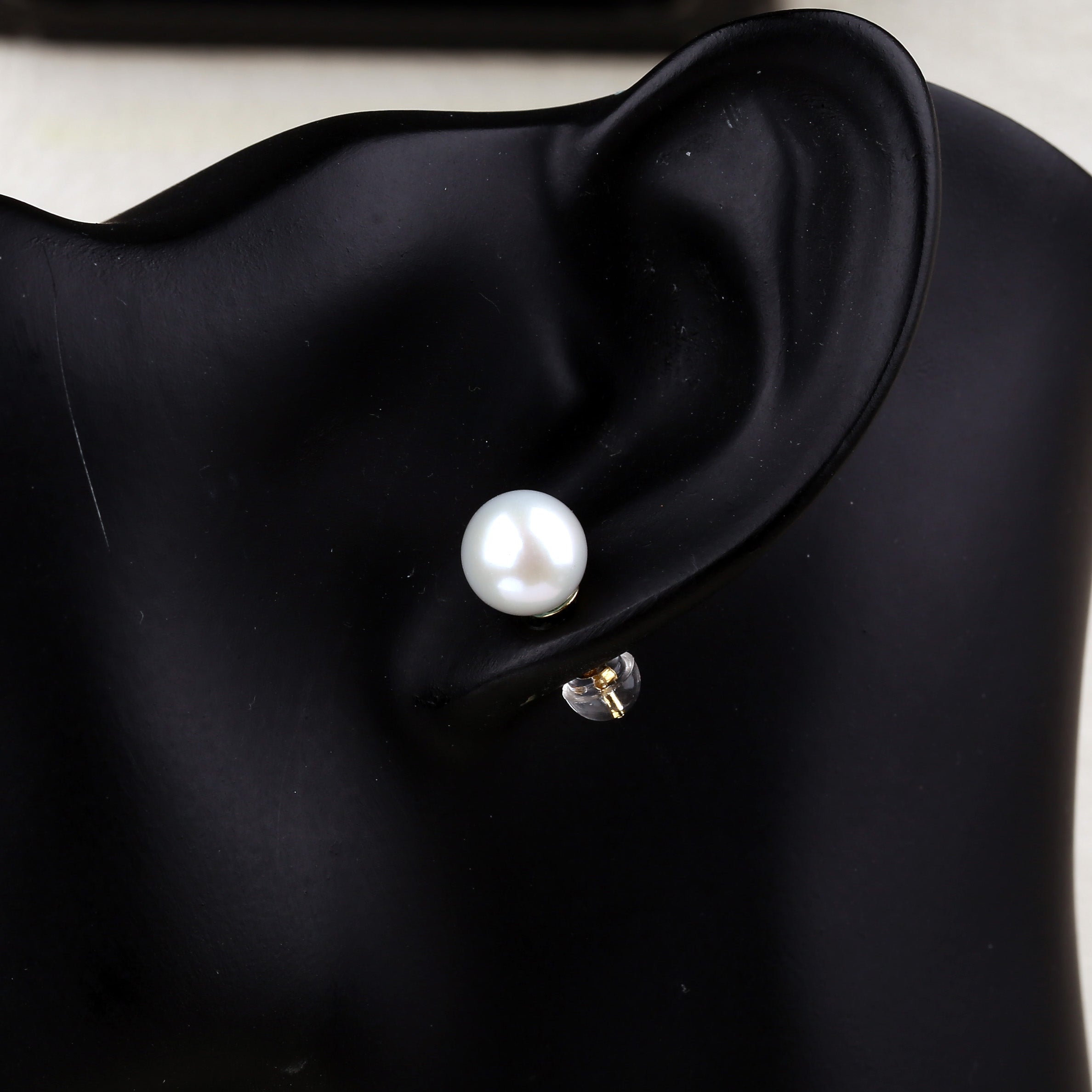 Minimalist Pearl Stud Earrings