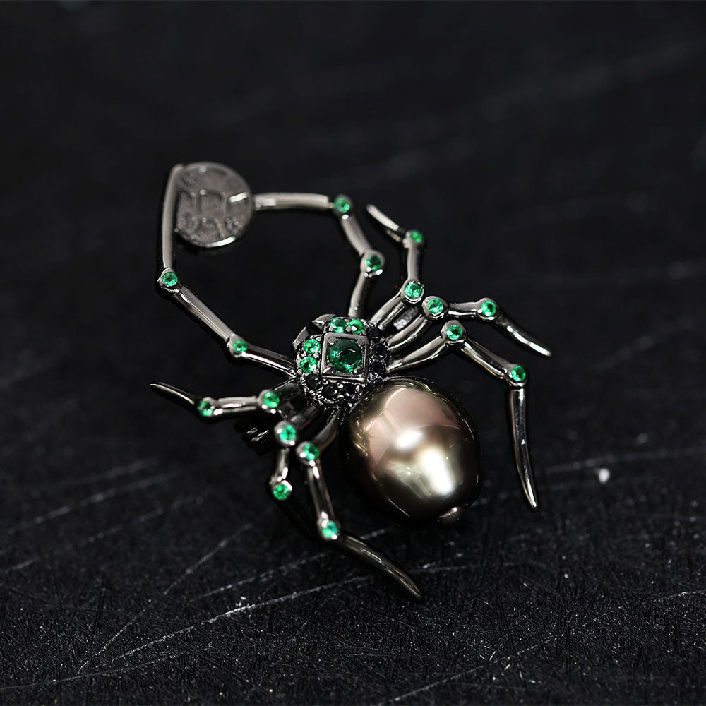 Spider Tahitian Pearl Pendant